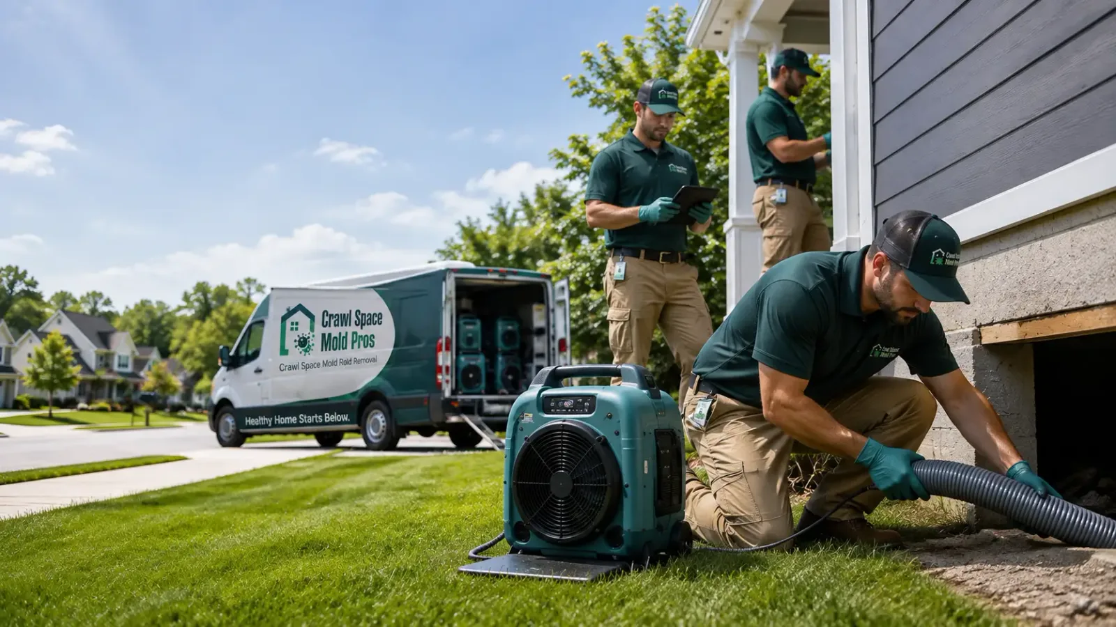 Crawl Space Mold Removal in Thornburg, IA